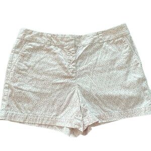 Ann Taylor LOFT Pink Snakeskin Short‎ Size 10